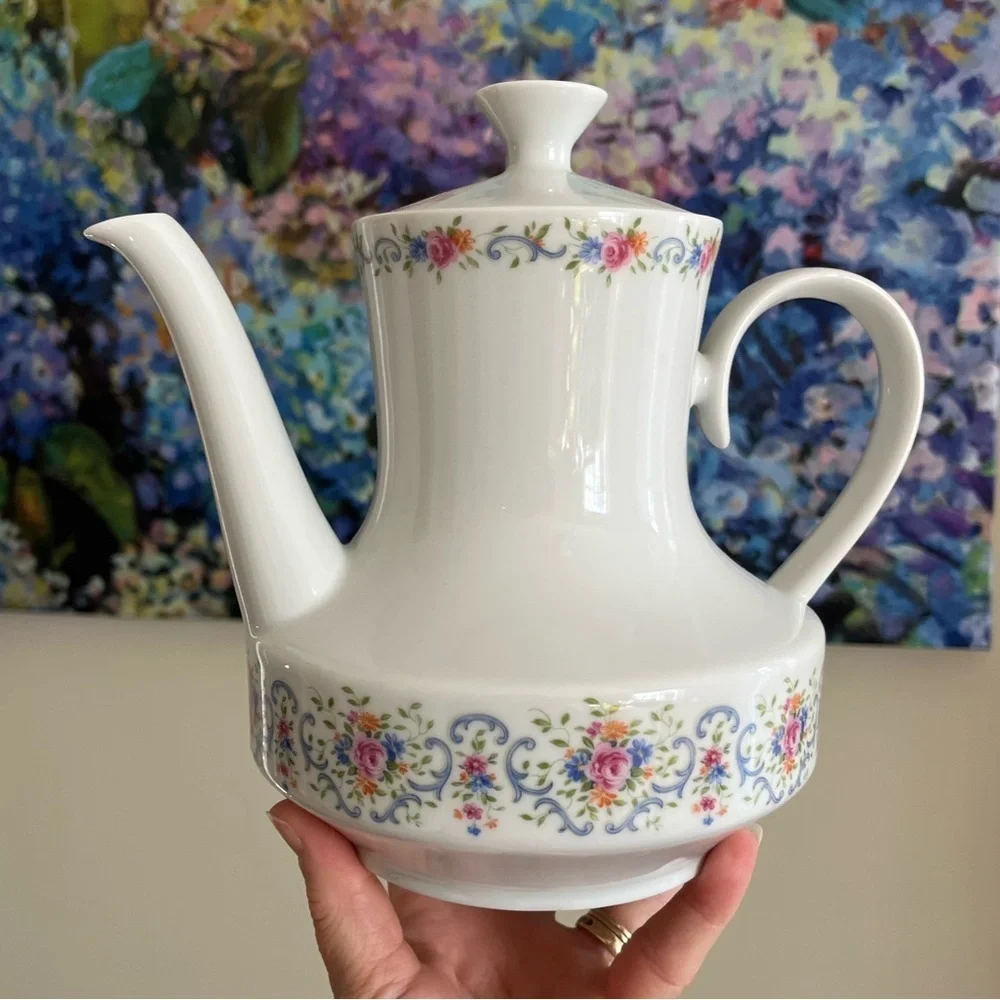 Vintage Winterling Dainty Floral Teapot 5 Cup Bavaria Germany